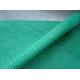 Green Hdpe Raschel Knitted Hdpe Shade Net For Vegetable , 125gsm