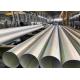 Polished Stainless Steel Pipe Tubing Round For Gas Pipeline / Building