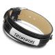 Tagor Stainless Steel Jewelry Super Fashion Silicone Leather Bracelet Bangle TYSR036