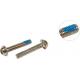 Customized M10 Cup Head Bolts , Pan Head Hex Bolt With Nickel Plated Finish