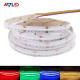 RGB CCT COB LED Strip Lights 24VDC Color Changing Dotless Flexible LED Tape