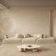 Corner Diy White Segmented Modern Fabric Sofa Set