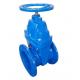 Rubberized Wedge Flange Gate Valve Cast Iron Body for Durability and Reliability