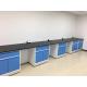 Factory Direct Selling Side Lab Table 7200mm Long All Steel Laboratory Wall Bench