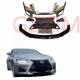 Lexus LX GS Upgrade To Aimgain Plastic Front Bumper Grille Low Spoiler Lip Body Kits
