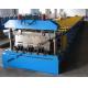 22kw Hydraulic Floor Deck Roll Forming Machine For Colored / Galvanized Steel Sheets