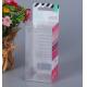 OEM Printing Folding Plastic Box , Clear PVC / PET / PP Gift Storage Boxes
