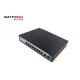 Small Convenient POE Ethernet Switch , 10 Port POE Switch 20Gbps Bandwidth Non - Blocking