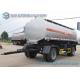 15000 L 2 Axles Oil Tank Trailer , Full stainless steel tanker trailers For Water / Chemical / LPG