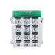 IP65 waterproof rugged 3X4 die cast numeric keypad with back lighted lighting for security system