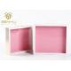 Magnetic Pop Up 1200g/sm Gift Box Packaging With Ribbon Closure