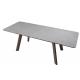 Indoor Rectangular Fixed Dining Table Assembly Required