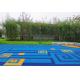 Colorful EPDM Rubber Running Track With Easy Installation Slip Resistant Surface UV Resistant