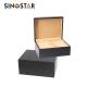 Wood Inside Material Wooden Watch Box with Soft Velvet Lining for Beig Color or White Velvet