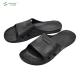 Black Color Food Industry Footwear SPU Cleanroom Slipper Anti Static