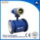 intelligent China wafer type magnetic flow meter for water application 4-20mA output