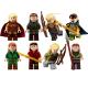 Children educational toys lord of the rings king prince guard elves action mini figures building block