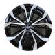 Aluminium PCD 5x114.3 Black Machined Face Wheels Flow Formed Truck Wheels 73.1