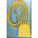 52 Inches two soft rayon honor cords tied-together with 4 inches tassels on both