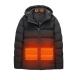 Electric Warm Heated Down Jacket Graphene Usb Charging Washable Coat