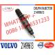 New Diesel Fuel Injector 21499613 BEBE4G16001 for VO-LVO 20847327 21499613 21644596 BEBE4G16001 injector diesel