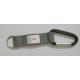 Customized Size Small Carabiner Key Chain With Woven Printing