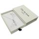 Luxury Bracelet Necklace Gift Box With Cardboard Paper FSC Certification