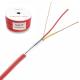 2x0.5mm 2x1.5mm Bare Copper 2core Red Shielded Fire Alarm Cable for Fire Safety