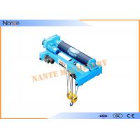 Low Headroom Electric Wire Rope Monorail Hoist Workstation Steel