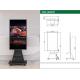 Heavy Duty Advertising Stand Floor Standing Poster LED Screen For Dynamic Displays
