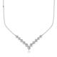18k Gold Moissanite Diamond Smile Necklace Pendant For Gift Giving