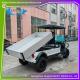 2 Seats Electric Luggage Cart  48V AC Motor Driven Battery Powered Carry Van For Park