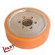 Polyurethane Electric Load Forklift Drive Wheel For Pallet Jack OD 285mm ID 68mm