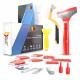 16 Pieces Caulking Tool Kit Professional Sealant Machining Set Silicone Remover Set including Joint Knife Joint Smoother