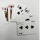 Glossy Lamination Table Paper Playing Cards Custom Design 57*87mm