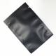 Matte Open Top Mylar Black Vacuum Heat Sealing Packing Plastic Bag Aluminum Foil Bag