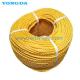 3 Strand Polypropylene Braided Ropes Monofilament Fibre 4mm Z Twist