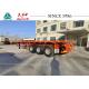 3 Axle 40ft Flatbed Trailer Exported To Tanzania