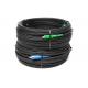 FTTH SC SC APC UPC Optic Fiber Patch Cord 9/125 SM SX Black Outdoor Patch Cord