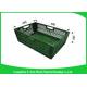 Durable Mesh Ventilated Folding Plastic Crates Portable Stackable 600 * 400 * 400mm