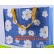 Recycle Ecological Custom Food Packing Ultrasonic polyprolylene Woven Tote Bags, handles promotional shopping bags avail