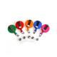 Deyi Badge Reel Badge Holder Retractable Clip Colored Retractable with Belt Clip for Teachers, Students, Office