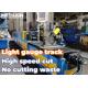 High Speed Drywall Track Roll Former With Embossing Accurate Hydraulic Cutter Continuous Production