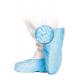 Anti - Pull Blue Shoe Protectors , Disposable Polypropylene Shoe Covers