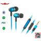 2014 Brazil World Cup Earphones With Mic For Iphone Multi Color Super Stereo