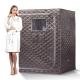 Gray Full Size Portable Steam Sauna Home Spa Sauna With 4L Water Capacity