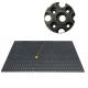 12mm ROHS Rubber Mats For Horse Exercisers Horse Shower Rubber Grating
