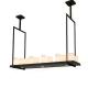 55cm Black Industrial Pendant Light Cool White For Living Room Candles Kevin Reilly Altar