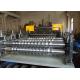 Zinc Colored Steel Floor Deck Roll Forming Machine / Floor Tiles Making Machine Easy Operate