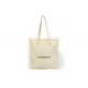 Outer PVC Waterproof Recyclable Canvas Tote Shopping Bag